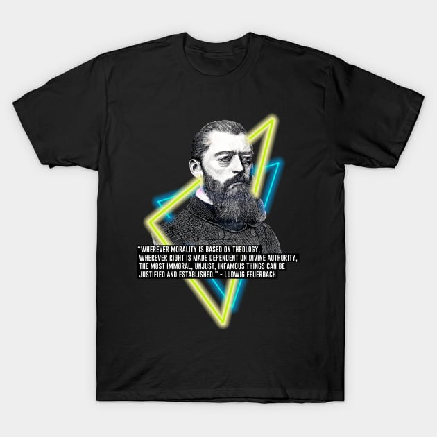 Feuerbach T-Shirt by Blacklinesw9